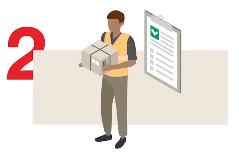 Prepara il documento di trasporto