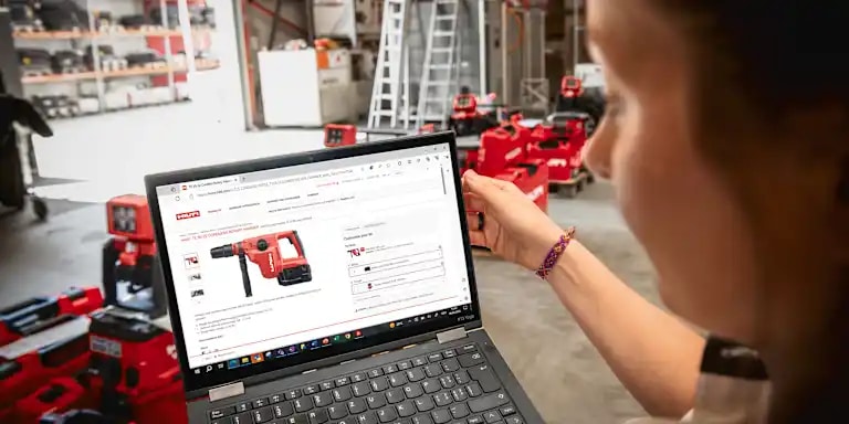 Κάντε τις αγορές σας από το Hilti.gr
