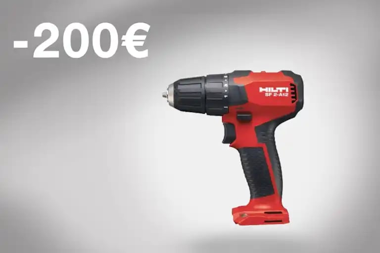 Atornilladora taladro a batería SF 2-A12 con 20% de descuento