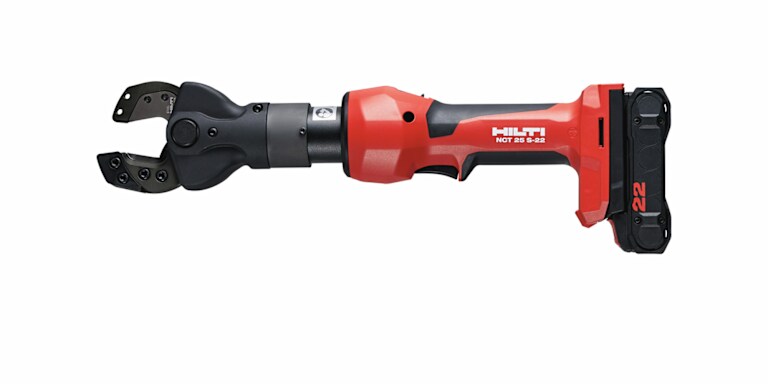 NCT 25 S-22 ACSR and guy wire cordless cable cutter