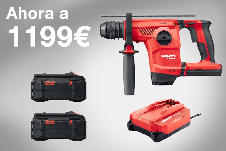 TE 6 22 + 2 B110 + CARGADOR C6