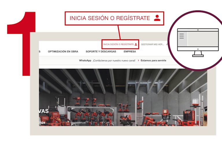 Pantalla iniciar sesión