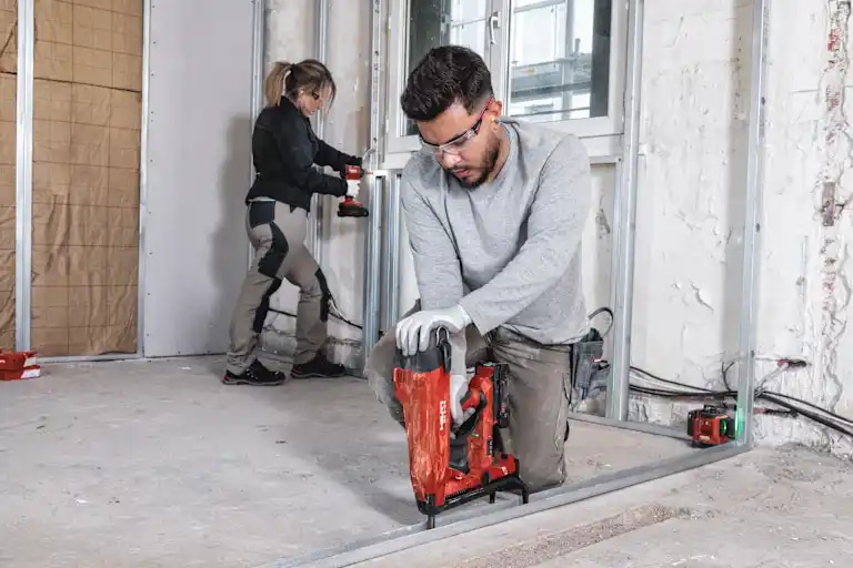 Customer with tool