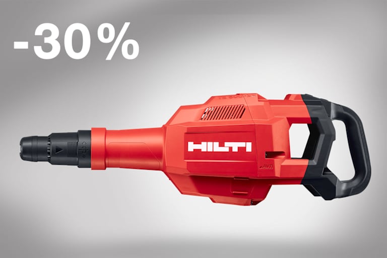 Consommables Hilti avec 20 % de réduction