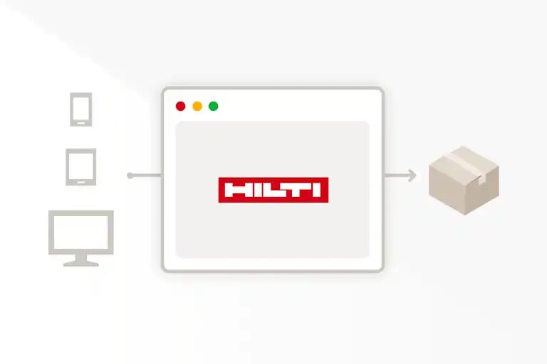 Collegati a Hilti tramite cXML, X12, EDIFACT e altri formati EDI per automatizzare gli acquisti e i processi.