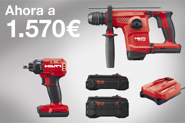 Hilti TE 6-22 + SIW 4AT-22 + B 22-85