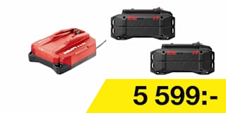C 6-22 snabbladdare 2 st B 22-195 batterier