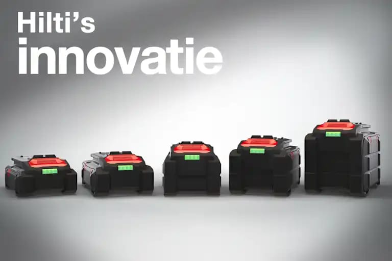 Text: "Hilti's innovatie"