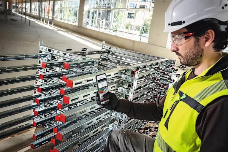Scannen van voorgemonteerde ondersteuningssystemen