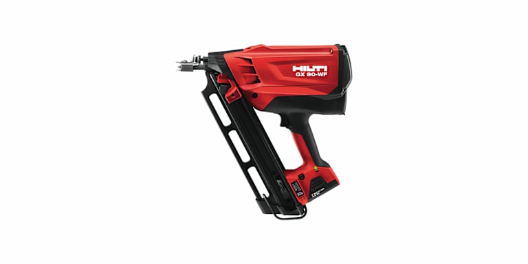 MAN USING HILTI TOOL