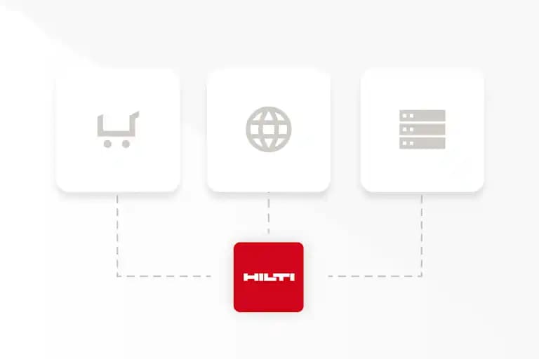Hilti collabora con oltre 50 ecosistemi locali e globali di procurement digitale. Altre piattaforme seguiranno.