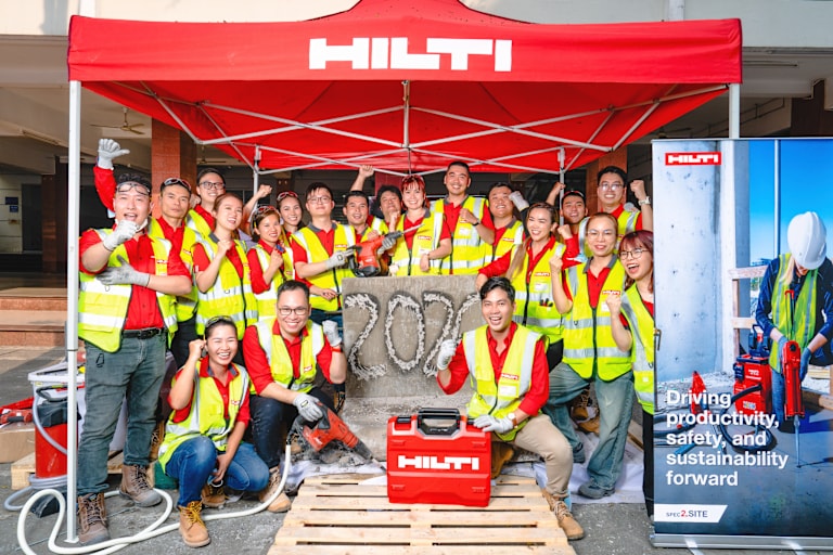 Hilti Việt Nam tập trung vào việc nâng cao năng suất, an toàn và bền vững tại thị trường nội địa