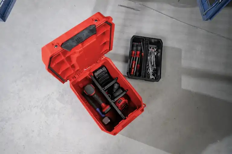 Cadenas utilisé sur une mallette ProKit
