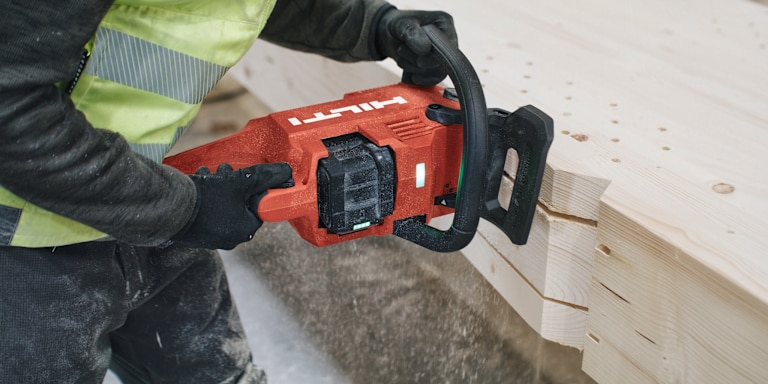 cordless chainsaw- Maintenance