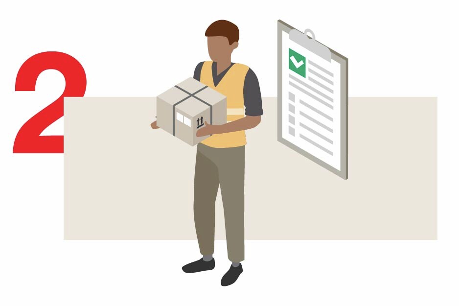 Prepara il documento di trasporto