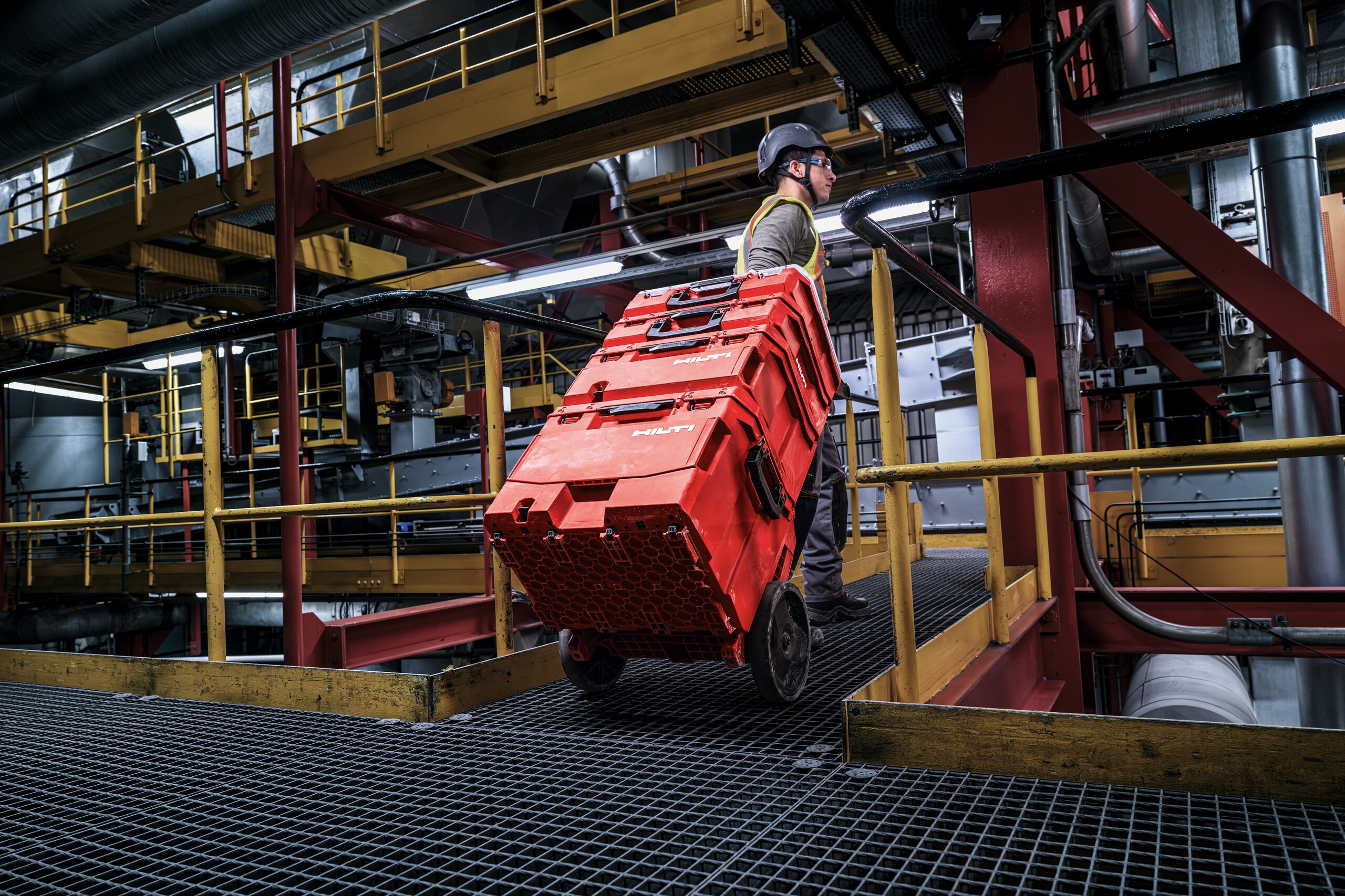 Hilti ProKit modulair opbergsysteem op de werf  April 2026 