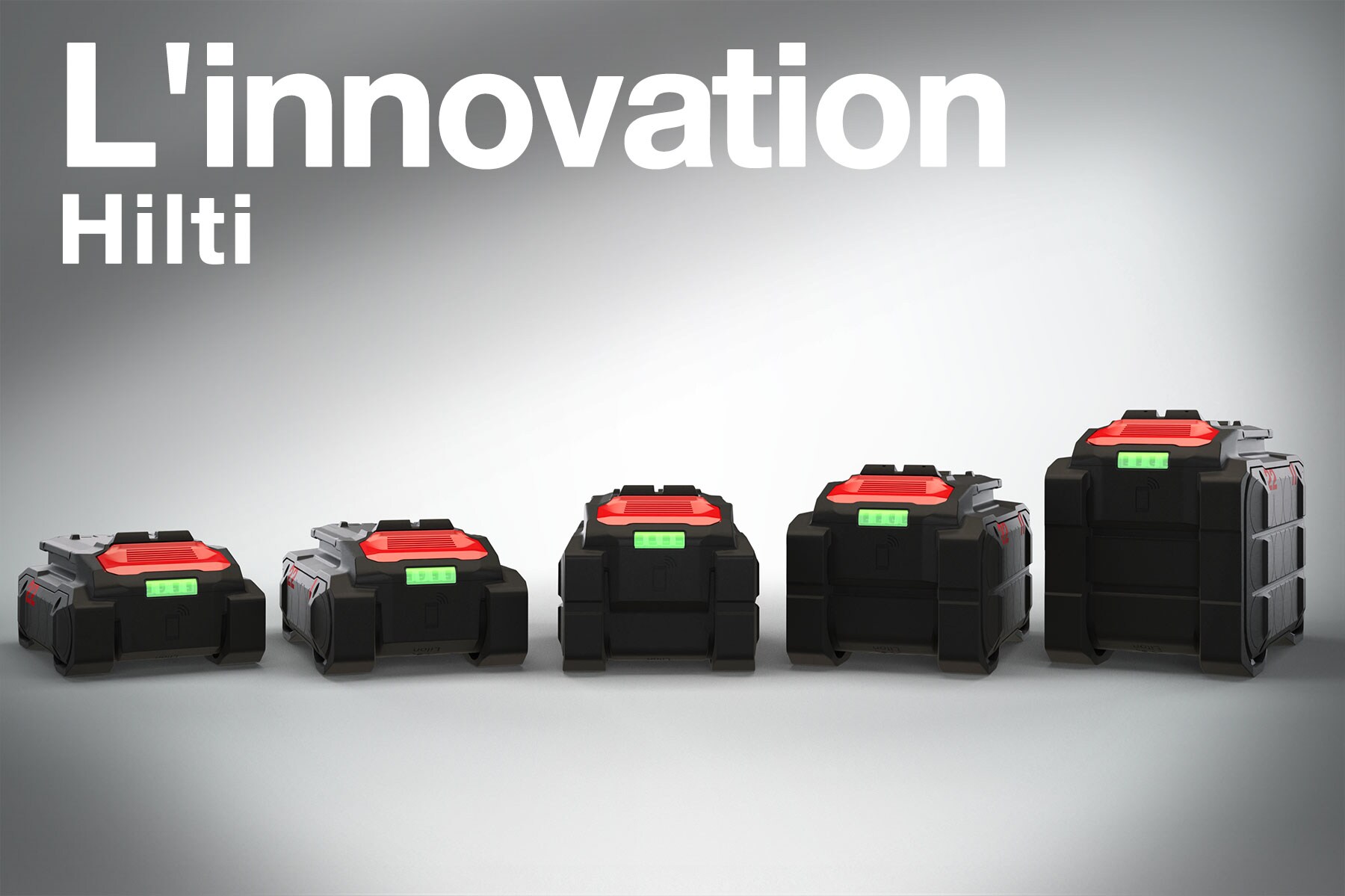Texte : "l'innovation Hilti"