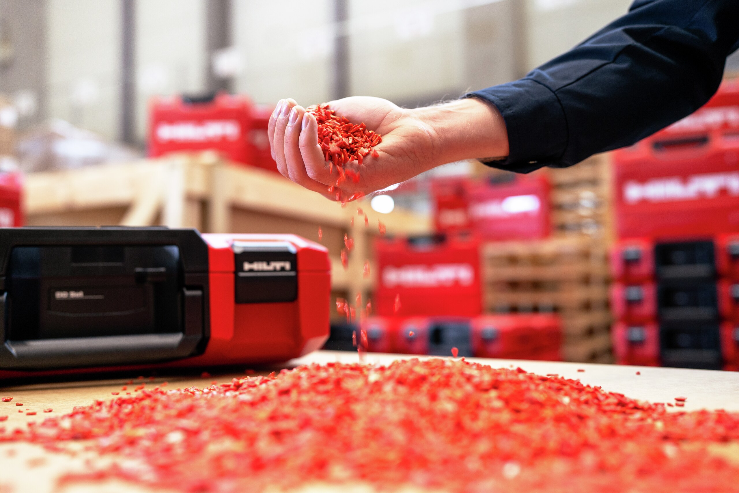 Kreislaufwirtschaft bei Hilti