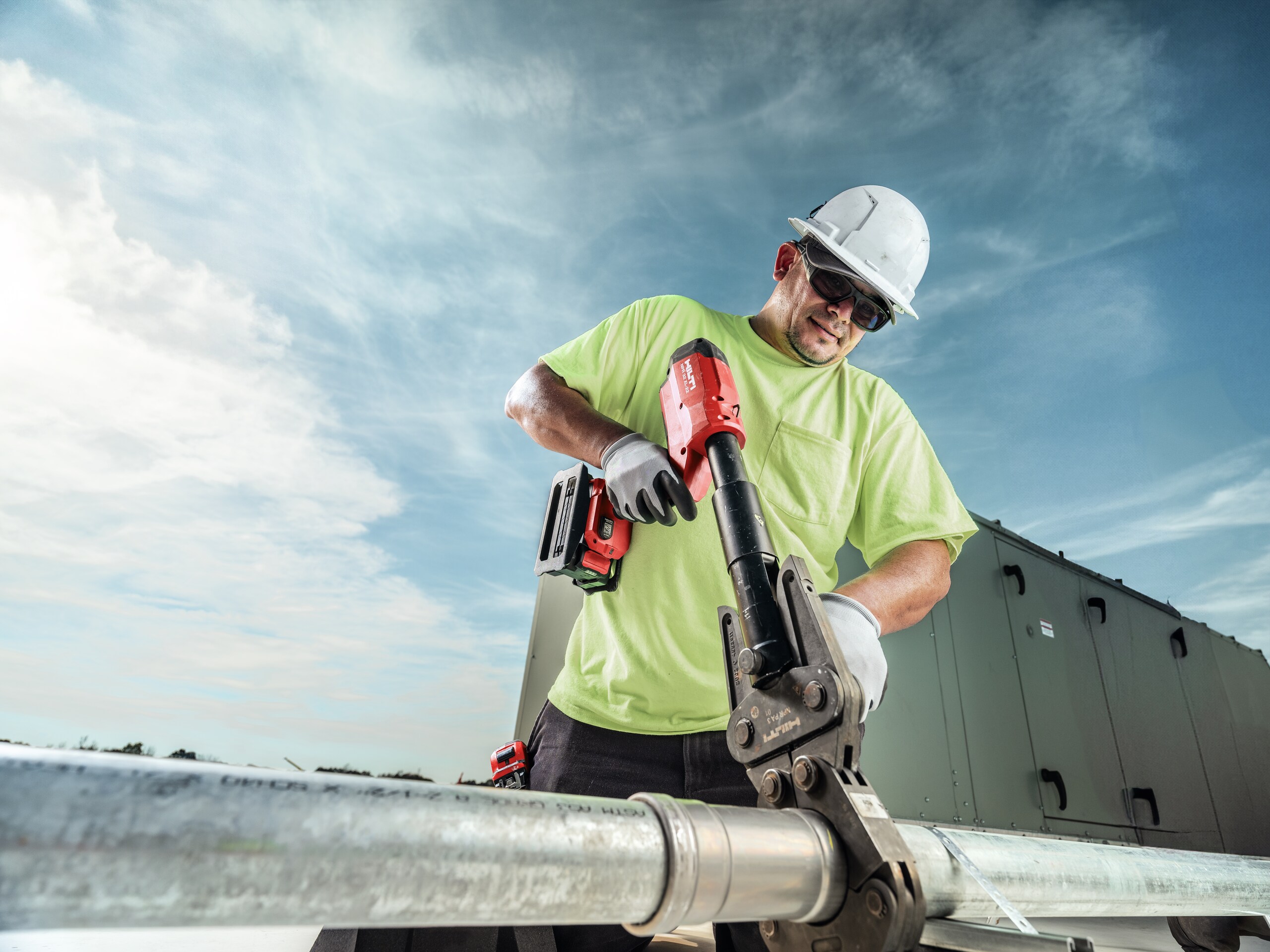 Ideal for plumbing press tool tasks