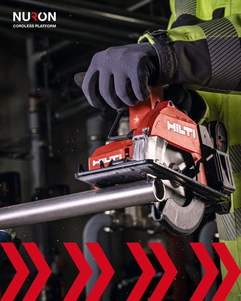 What materials can a power saw cut though