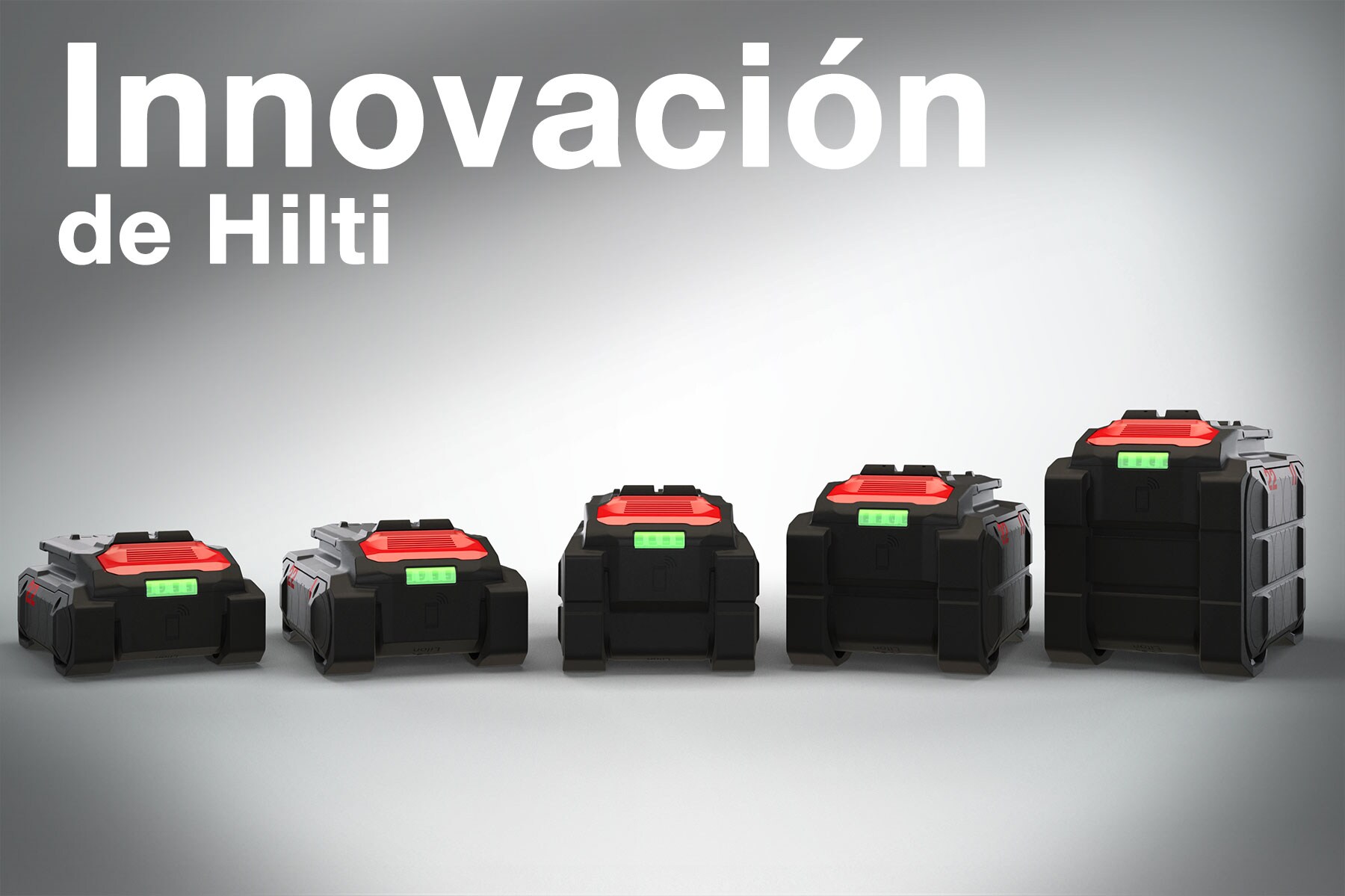 Text: "Innovación de Hilti"