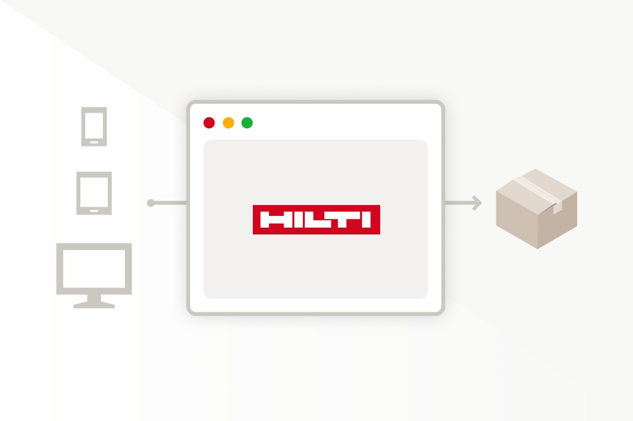 Collegati a Hilti tramite cXML, X12, EDIFACT e altri formati EDI per automatizzare gli acquisti e i processi.