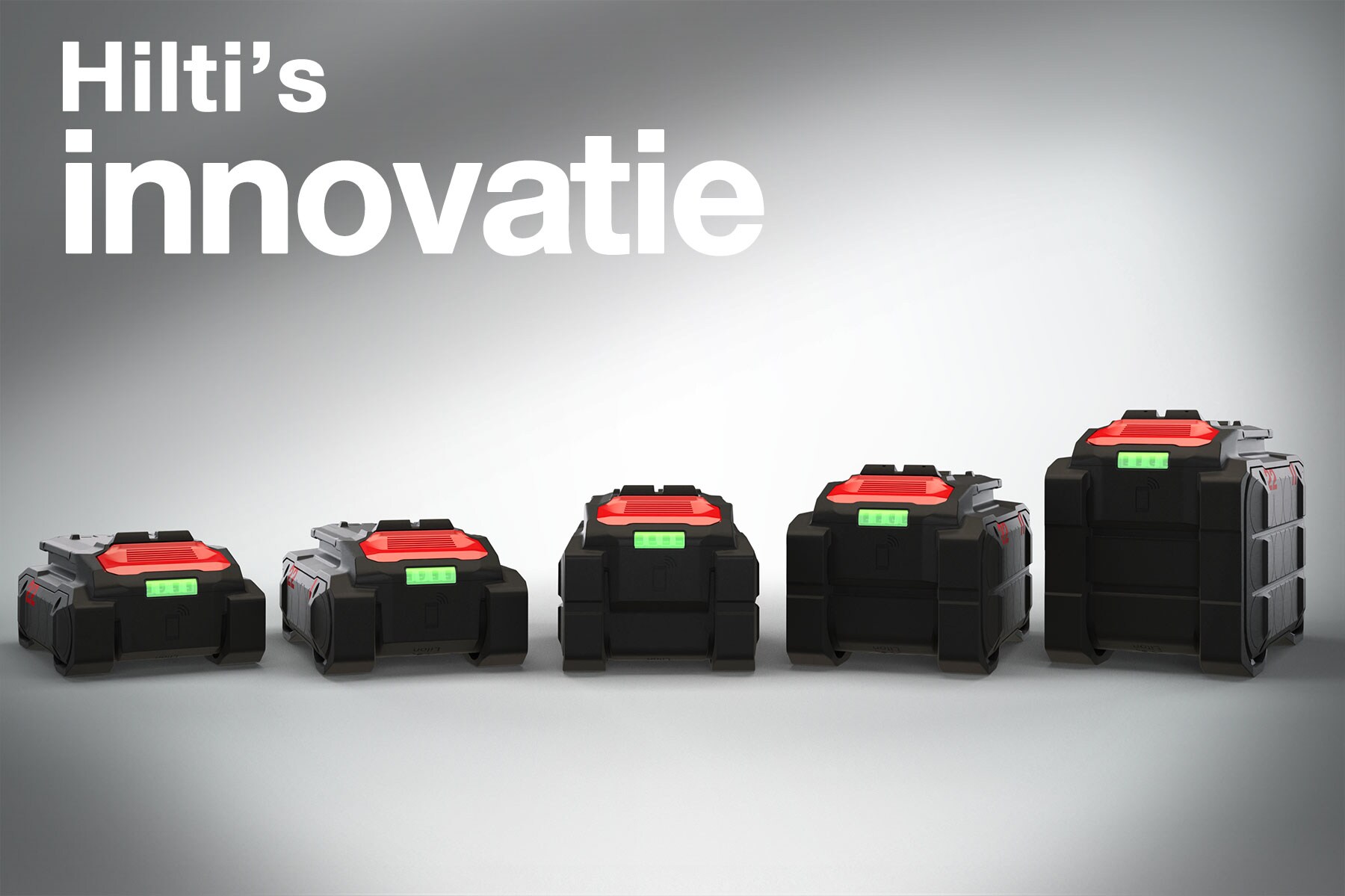 Text: "Hilti's innovatie"