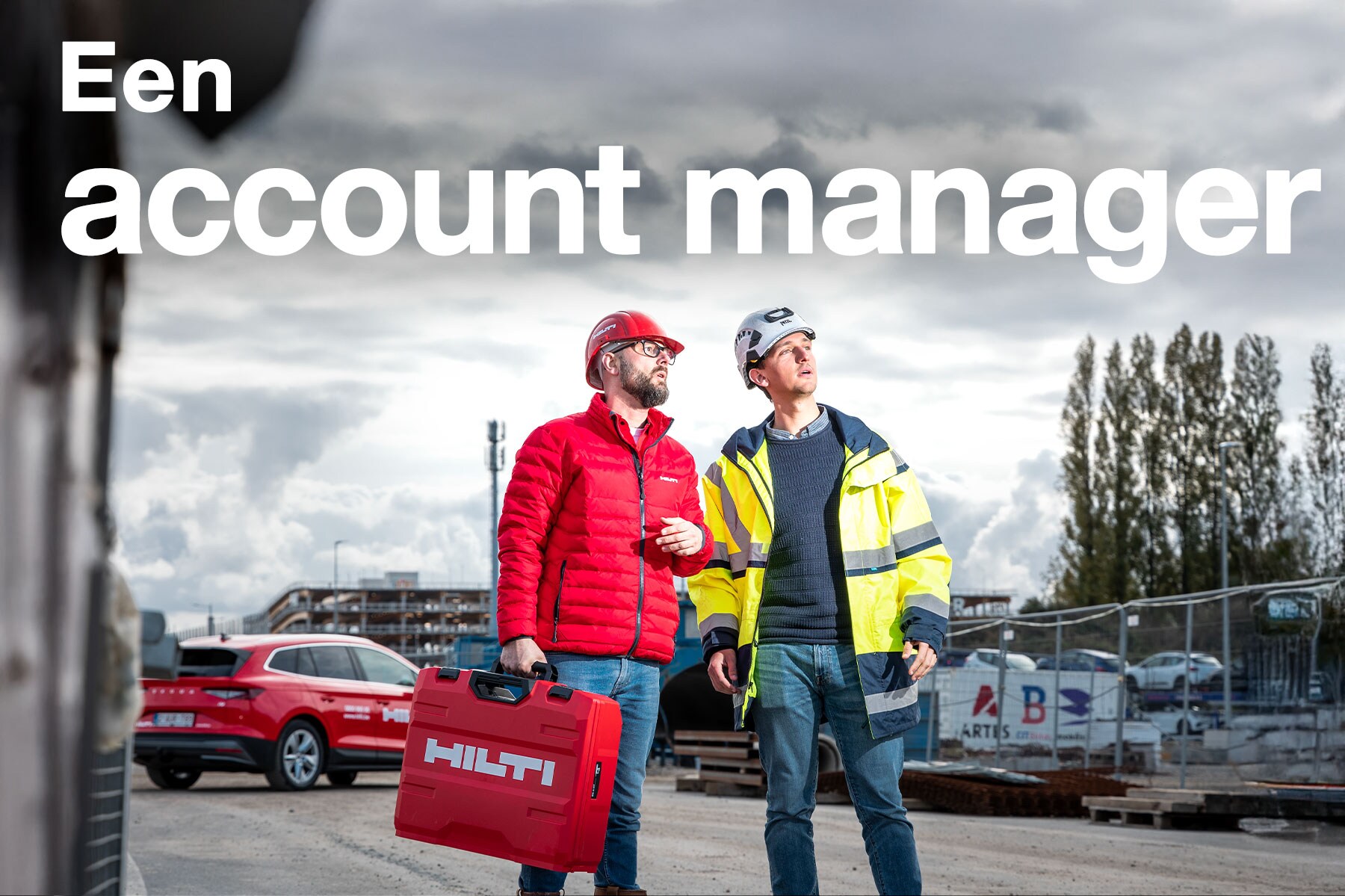 Text: "Een account manager"