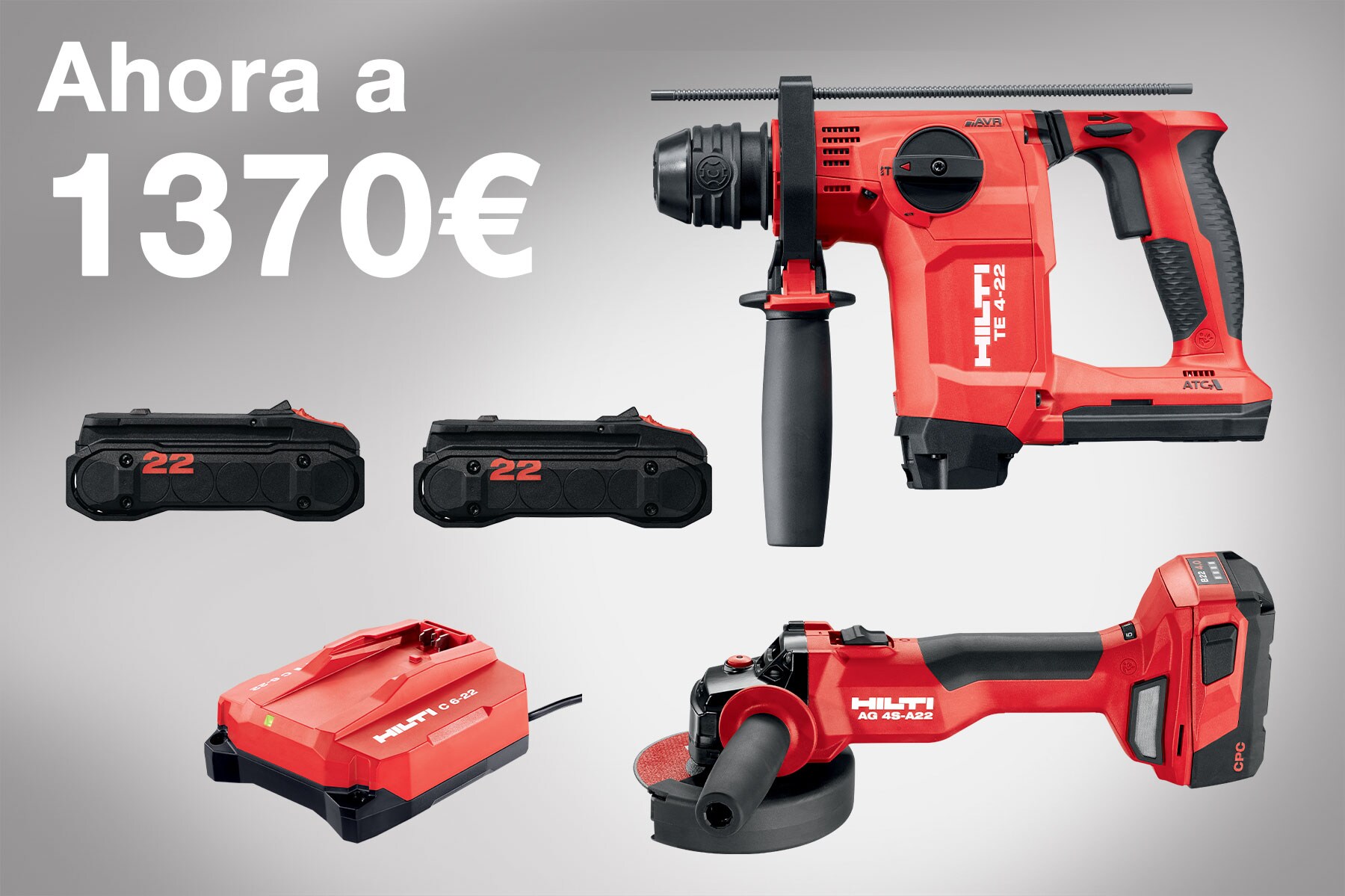 TE 4 + AG4S + 2 BAT 85 + C6 