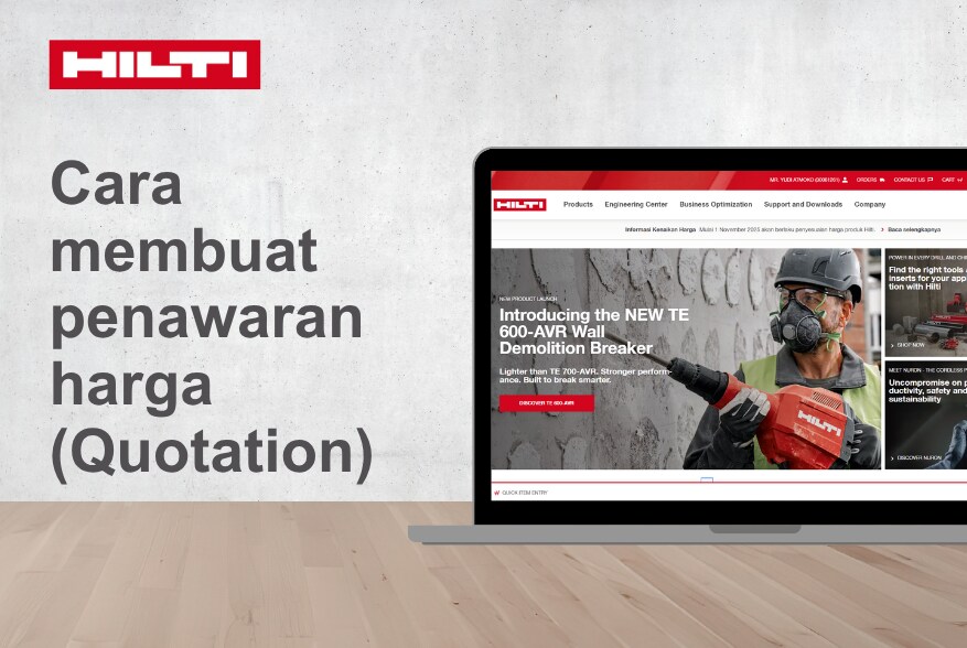 Cara Membuat Penawaran Harga (Quotation)
