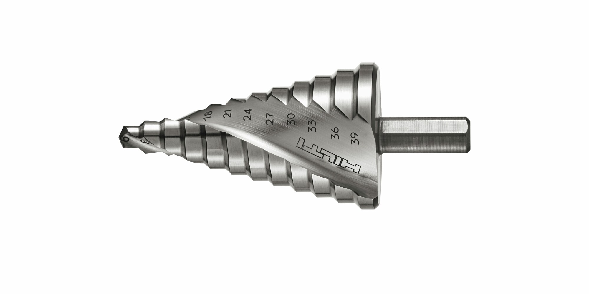 Stepped drill bits