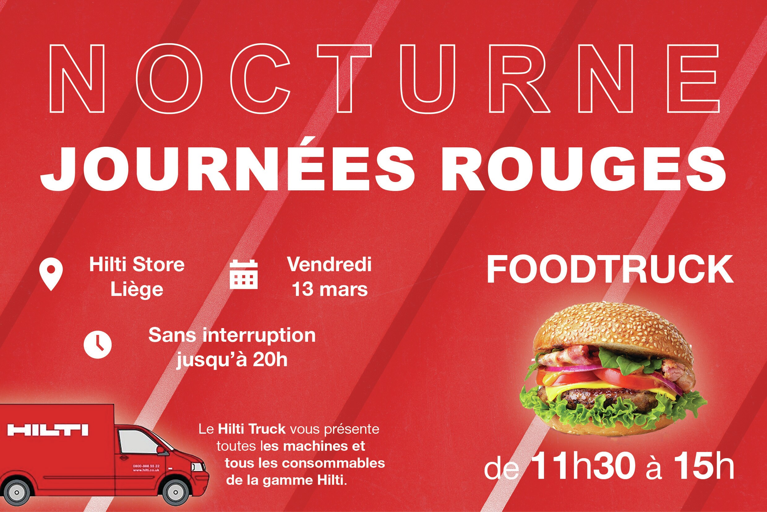 Hilti Store employee showing information on a tablet