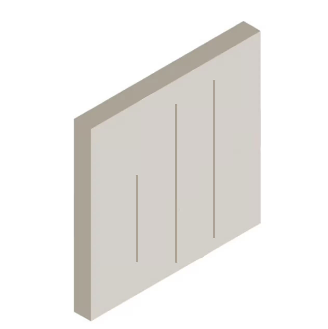 Illustration d’un rainurage mural