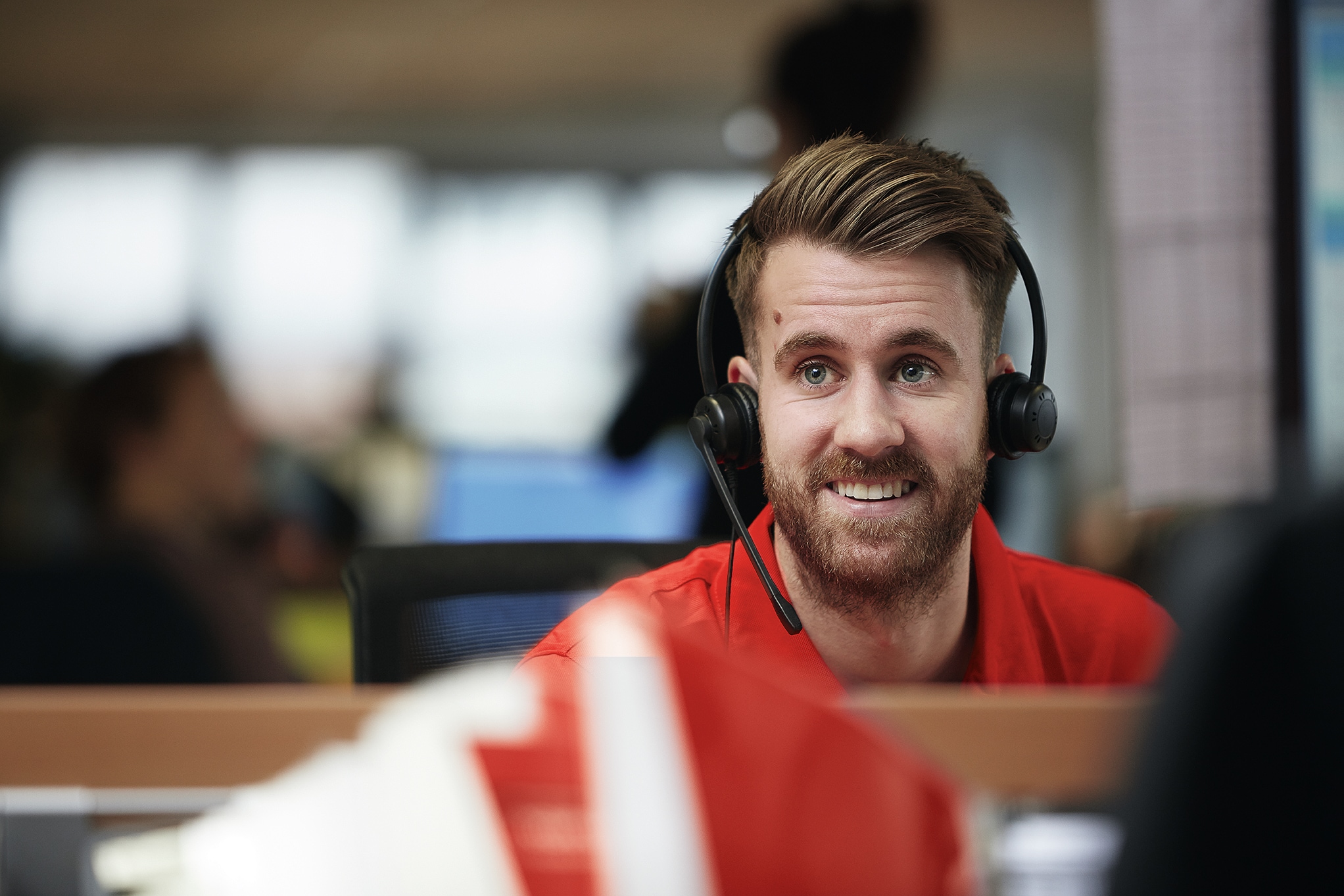 Hilti medewerker van de klantendienst