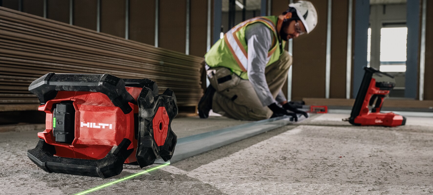 Hilti lasers provide automatic vertical alignment, digital slope entry and cheque slope features help simplify and speed up your layout applications.&nbsp;