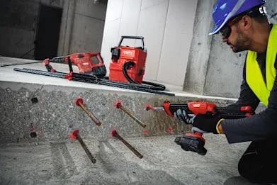 CONDIZIONI DI CANTIERE NELLA PROGETTAZIONE DI ARMATURE POST-INSTALLATE: QUALE RESINA UTILIZZARE E QUANDO